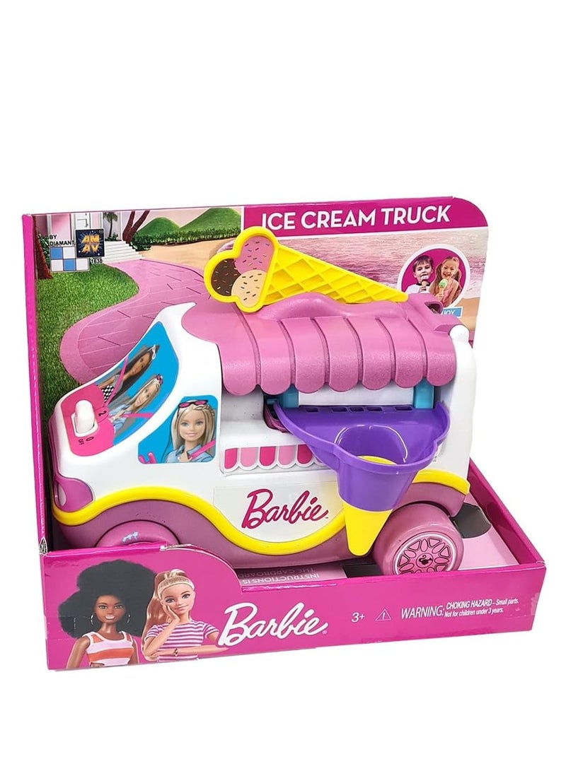 باربي Barbie Ice Cream Truck (DTT-1638) - Image 2