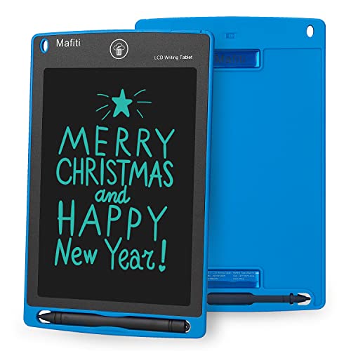 Mafiti LCD Writing Tablet 8.5 Inch Electronic Writing Drawing Pads Portable Doodle Board Gifts for Kids Office Memo Home Whiteboard Blue - Image 1