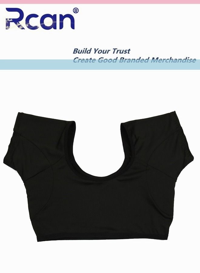 Rcan Underarm Sweat Pad Quick Dry Protective Chest Underwear Ultra Thin Anti-Slip Anti-Sweat Deodorant Washable Tank Top For Women - Image 1