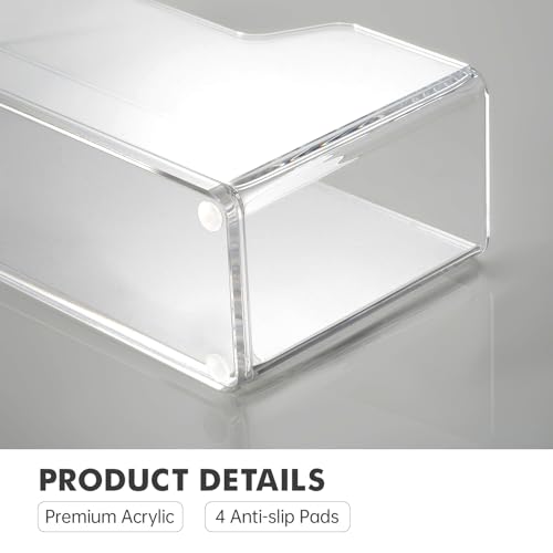 Kordory Acrylic Guest Towel Holder for Bathroom, Clear Waterproof Splashing Vertical Napkin Holder for Kitchen, Disposable Hand Towel Holder, Modern Dining Table Napkin Tray for Home, Hotel, Office - Image 4