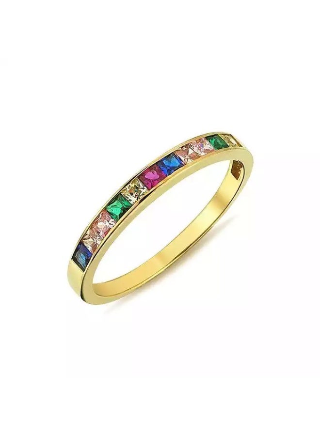 Ruby Art Gold 18K Pure Gold Women’s Ring - Premium Finish & Elegant Style - (1.91)  Gram - Image 1