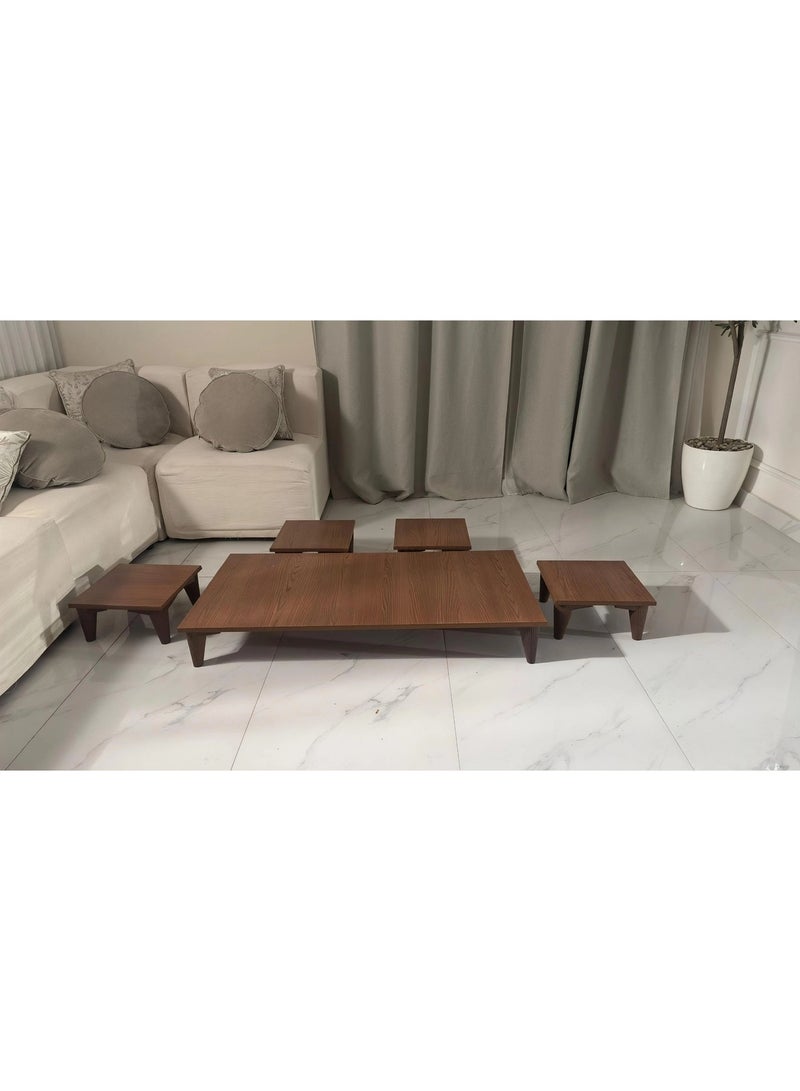 تودو طقم طاولات ارضي مع 4 خدمة - Image 3