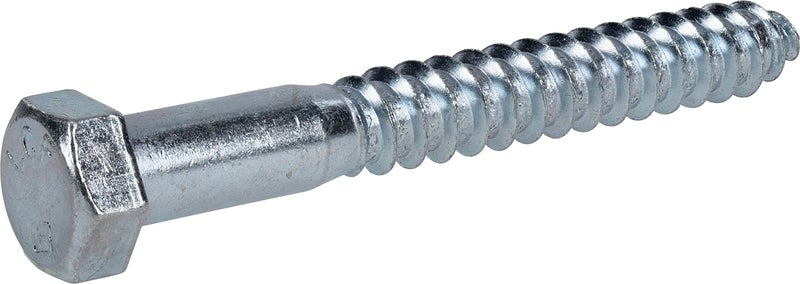 Hillman The Hillman Group 230131 Hex Lag Screw 12Inch X 4Inch Zinc 25Pack
