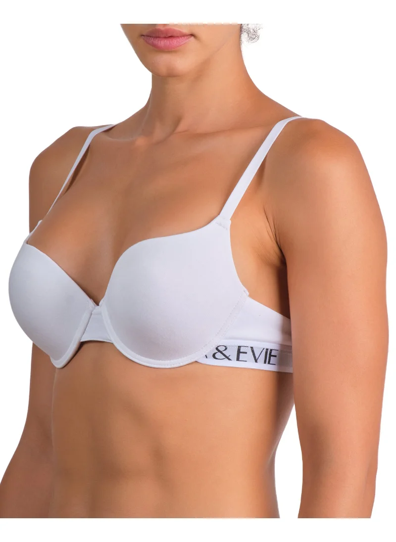 ايسلا اند ايفي Isla & Evie Logo Band Push Up Tshirt Bra