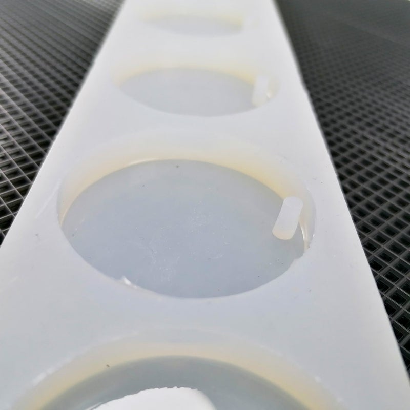Resin Epoxy Magent Mold - Multi Round - E00