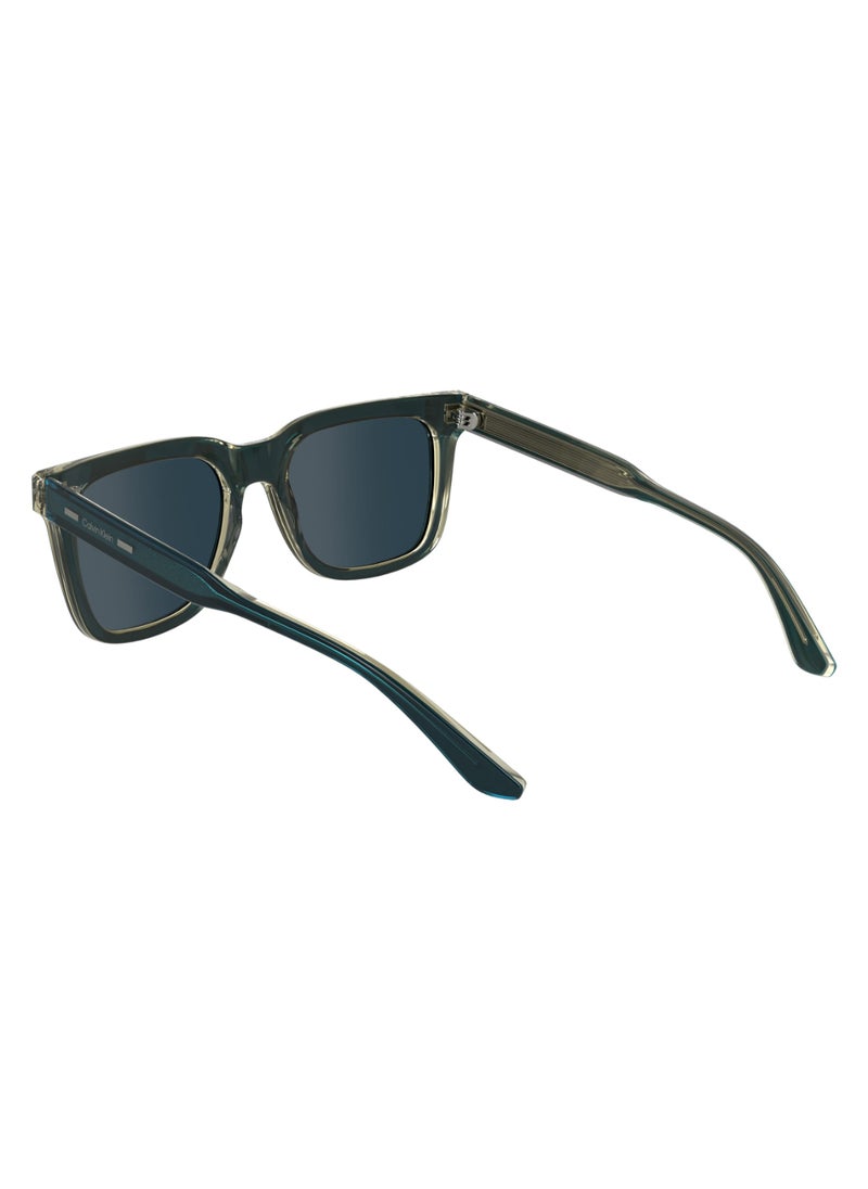 CALVIN KLEIN FULL RIM ACETATE ACETATE CALVIN KLEIN SUN CK24536S 5319 (434) PETROL/SMOKE  - Image 5