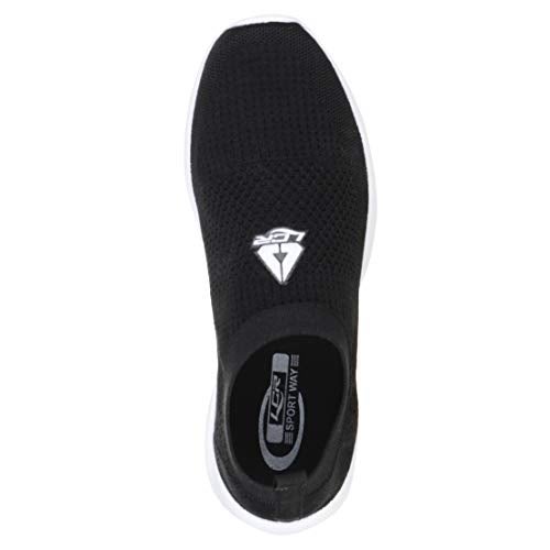 LANCER Mens Dragon Black Running Shoe - 8 UK (DRAGONBLK-42) - Image 5
