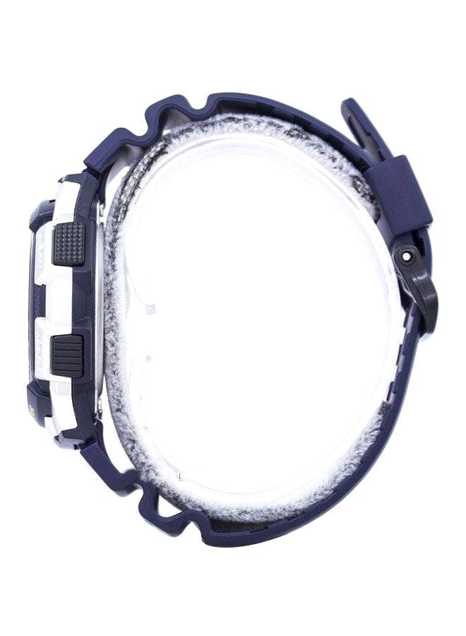 كاسيو ساعة يد رقمية كاباليرو طراز AE-1000W-2AVEF - مقاس 44 مم - لون أزرق رجال - Image 3
