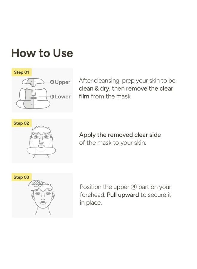 SUNGBOON EDITOR SUNBOON EDITOR Deep Collagen Retinol Tension Boost Up Mask | Retinol, Volufiline, Lifted Skin, Skin Firmness, Boosted Volume for Sagging skin, Double Chin Reducer, V Line Lifting Mask, 25g x 4ea - Image 3