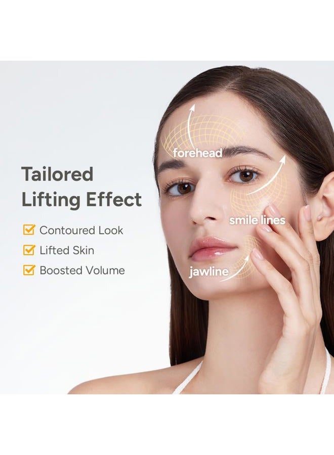 SUNGBOON EDITOR SUNBOON EDITOR Deep Collagen Retinol Tension Boost Up Mask | Retinol, Volufiline, Lifted Skin, Skin Firmness, Boosted Volume for Sagging skin, Double Chin Reducer, V Line Lifting Mask, 25g x 4ea - Image 5