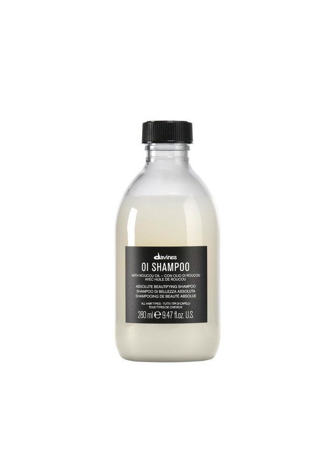 Davines OI Shampoo | Nourishing Shampoo for All Hair Types | Shine, Volume, and Silky-Smooth Hair Everyday | 9.47 Fl Oz - Image 1