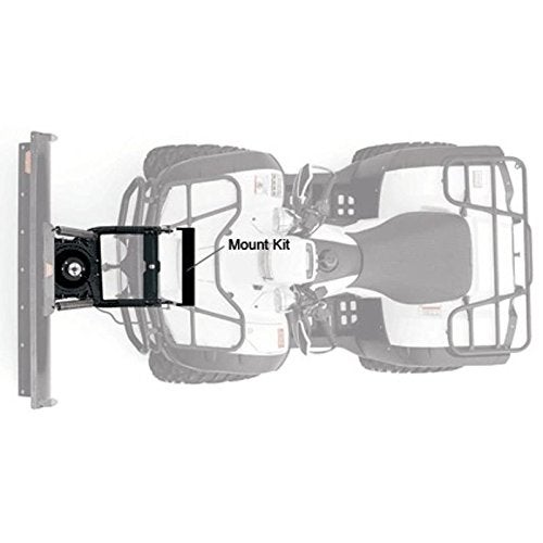 WARN 70737 ATV Center Plow Mounting Kit , Black - Image 4