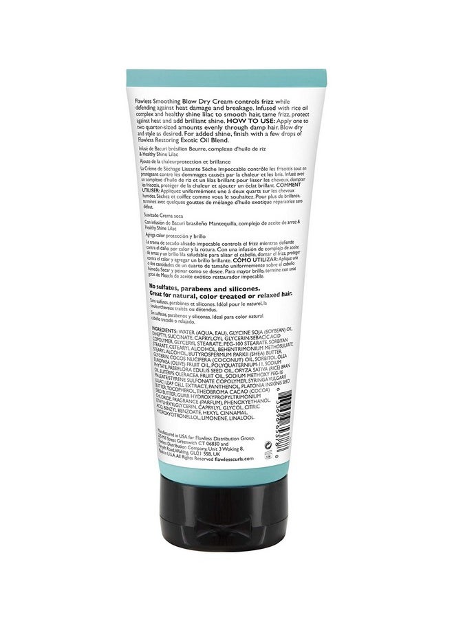 GU FLAWLESS BY GABRIELLE UNION - Flawless By Gabrielle Union Smoothing Blow Dry Hair Cream 6 Oz - Image 1