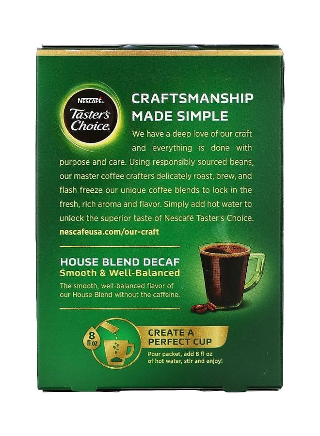 Nescafe 16-Packets Decaf House Blend Taster's Choice Coffee 48grams - Image 2