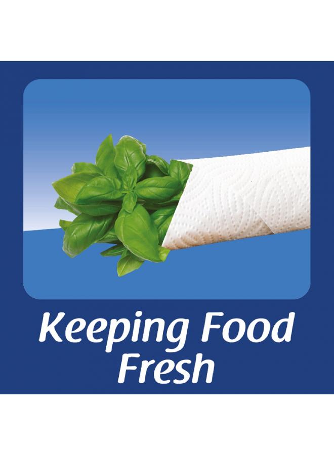 Alokozay Kitchen Towel  Extra Absorbent 60 Sheets 2 Ply 2 Rolls - Image 4