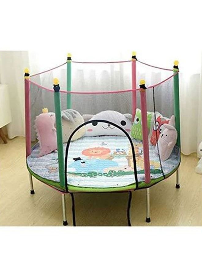 Arabest - 5.5 Feet Spring Pad Trampoline With Safety Net - Image 1