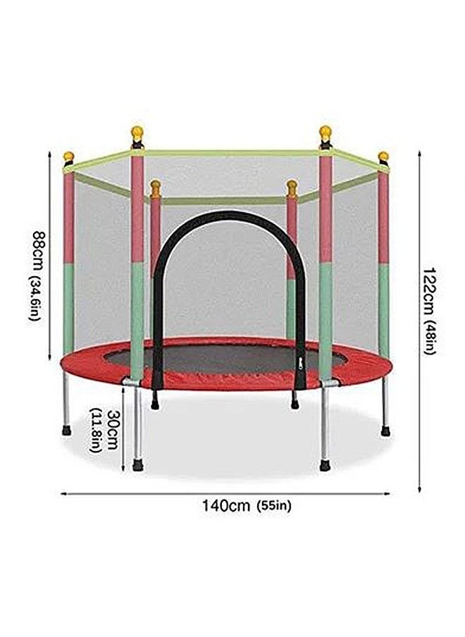Arabest - 5.5 Feet Spring Pad Trampoline With Safety Net - Image 1