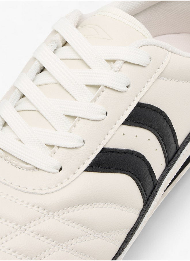 Dash Women's Panelled Sneakers with Lace-Up Closure  - Image 4