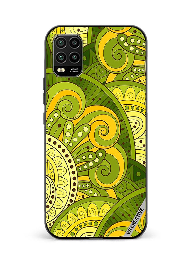 VR CREATIVE Protective Case Cover For Xiaomi Mi 10 Lite 5G Flower Design Multicolour  - Image 1