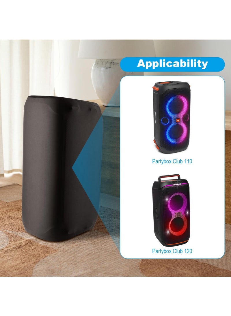 Dust Cover Speaker Case for JBL Partybox 110/JBL Partybox Club 120 Portable Party Speaker Lycra Speaker Cover for JBL Speaker - Image 2