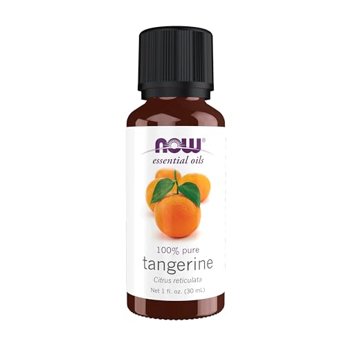 Now Foods NOW Essential Oils, Tangerine Oil, Cheerful Aromatherapy Scent, Cold Pressed, 100% Pure, Vegan, Child Resistant Cap, 1-Ounce - Image 1