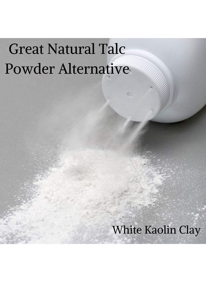 Bare Essentials Living - Natural White Kaolin Clay Powder – Great for DIY Spa Clay Face Mask Maker, Hair, Body, Soap, Deodorant, Bath Bomb, Makeup, Lotion & Gardening – Woman Owned & Sourced in the USA – 2 Pounds - Image 1