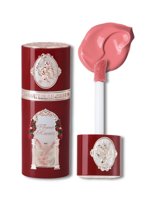 Strawberry Cupid All Day Glow Liquid Blush Second-Skin Milky Texture Hydrating & Long-Lasting （04 Apple Glow）