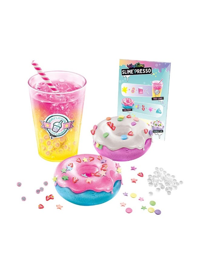 Canal Toys So Slime Diy Slimelicious Espresso Drink & Donuts  - Image 2