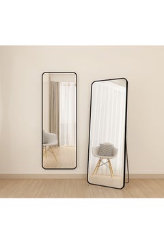 NZONE STORE Full-Length Elegant long mirrors with circular curved edges, black || 180CM- 80CM  - Image 4