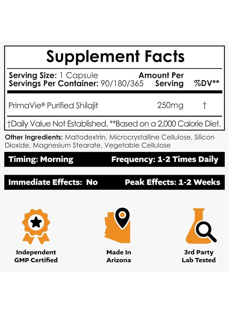 نوتروبيكس ديبو شيلاجيت بريمافي المنقى، 250 ملغ - 90 قرصًا - Image 2