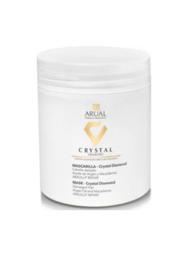 ARUAL Crystal Diamond & Argan Total Repair 3-Piece Hair Set - Shampoo 400 ml, Conditioner 400 ml & Mask 500 ml - Image 4
