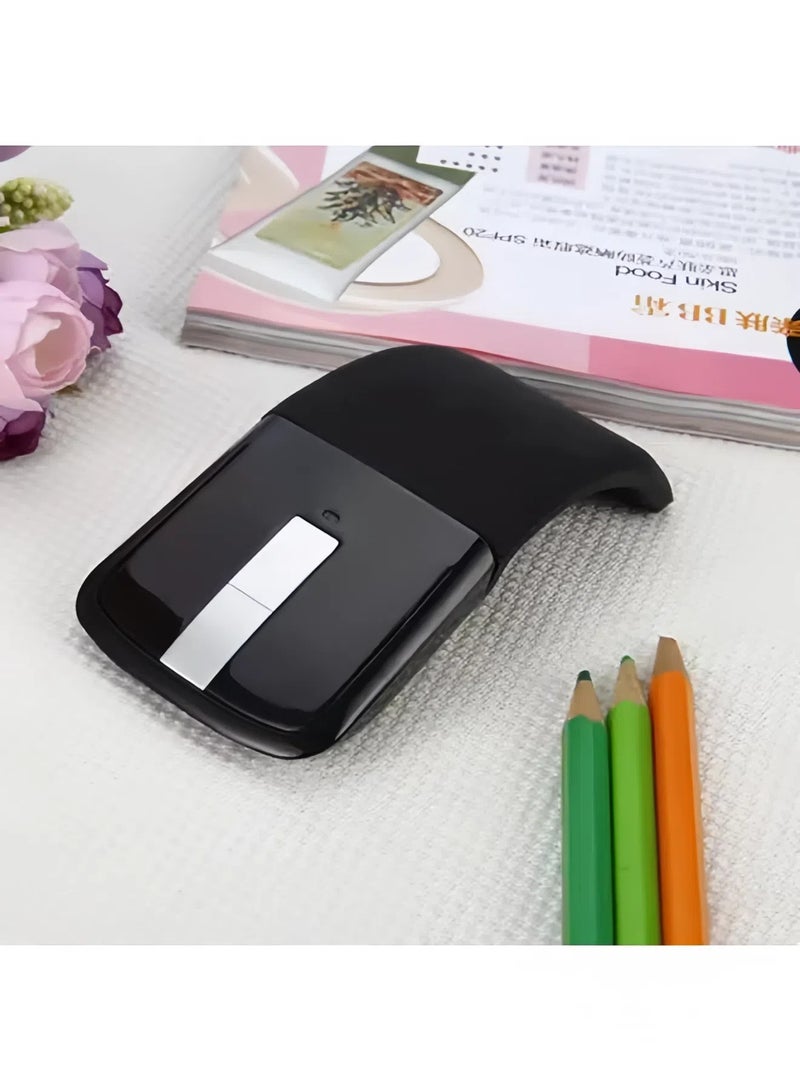 Soft-foldable Bluetooth wireless mouse Touch wheel Bluetooth mouse is suitable for office entertainment - Image 2