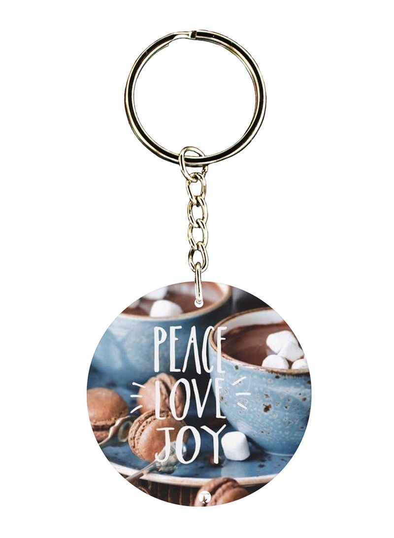 RKN English Phrases Printed Keychain