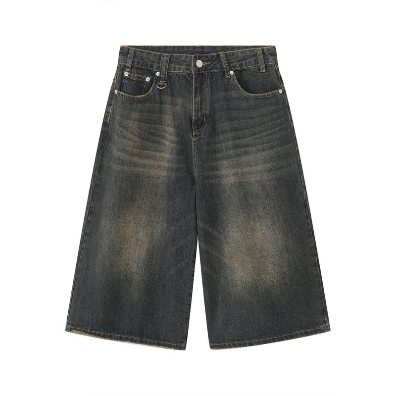 Unisex Classic Denim Jeans Loose Fit Daily Outdoor Wear - Image 1