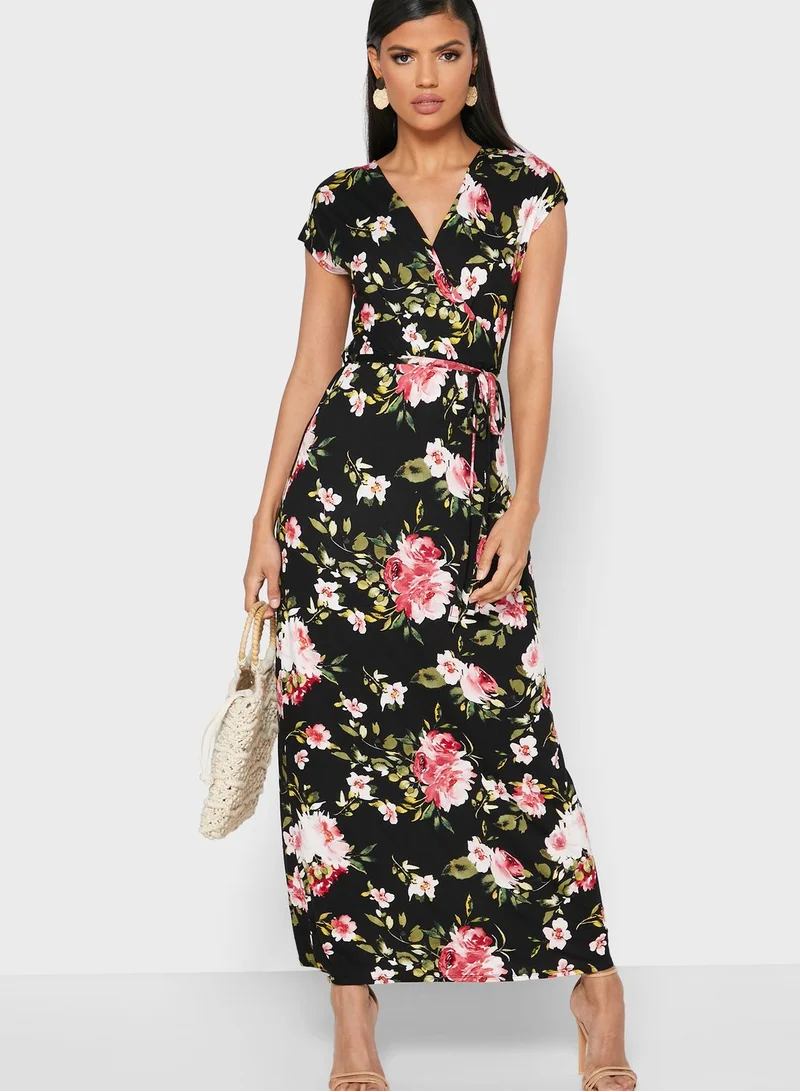 DOROTHY PERKINS Floral Print Wrap Dress