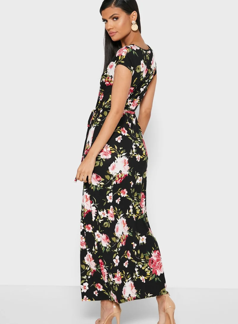 DOROTHY PERKINS Floral Print Wrap Dress