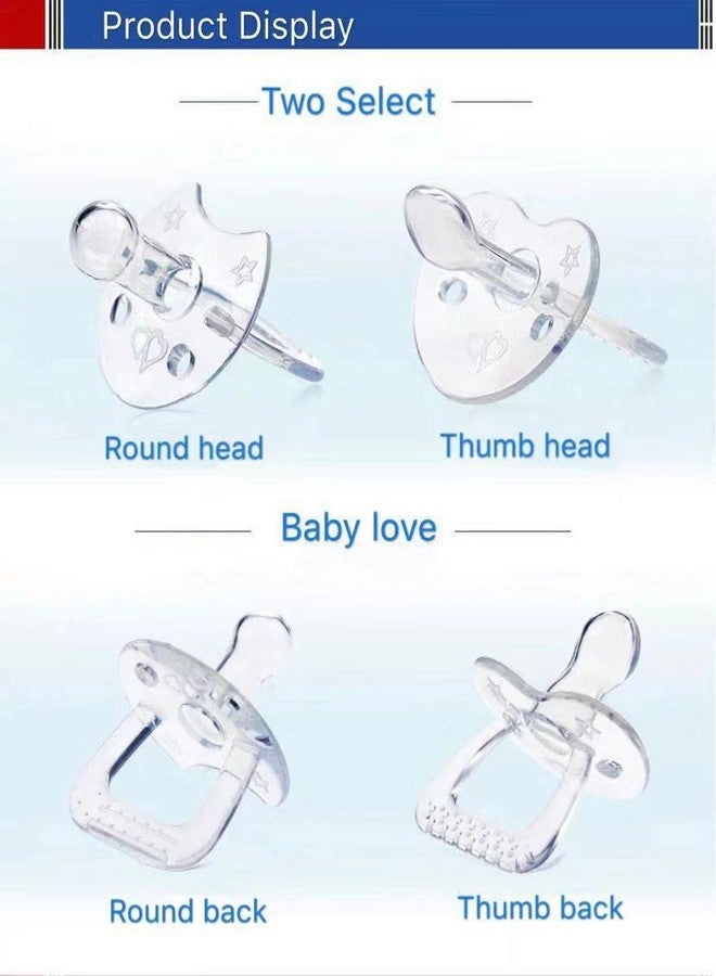 Oncarnival Soft Silicone One Piece Pacifier for Babies 0-6m, Pack of 2 - Image 4