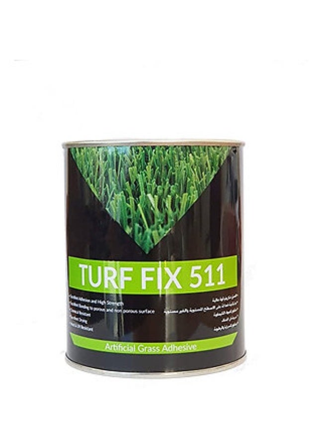 Turf Fix Glue 511 Artificial Grass Adhesive use for Indoor & Outdoor/Fixing Artificial grass/Green Grass/Specially developed for Hot Climate/Strong bond 650 mL - Image 1