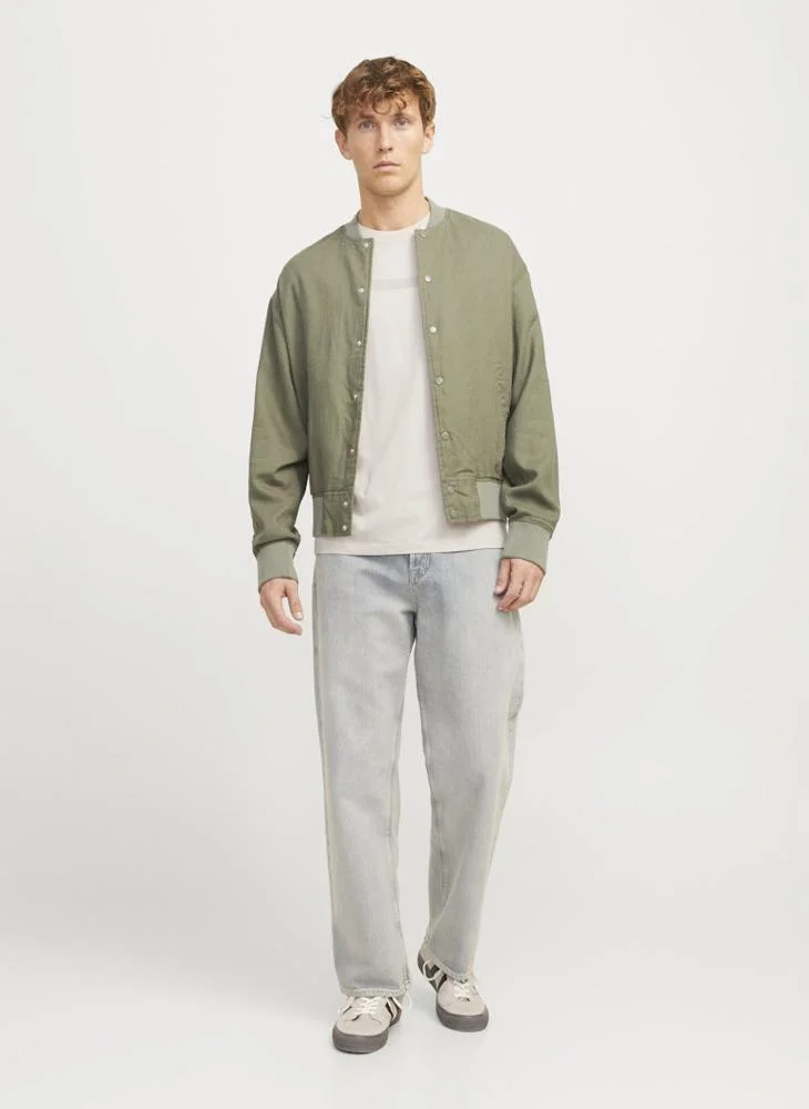 جاك اند جونز Jjtaka Taka Crew Neck T-Shirt
