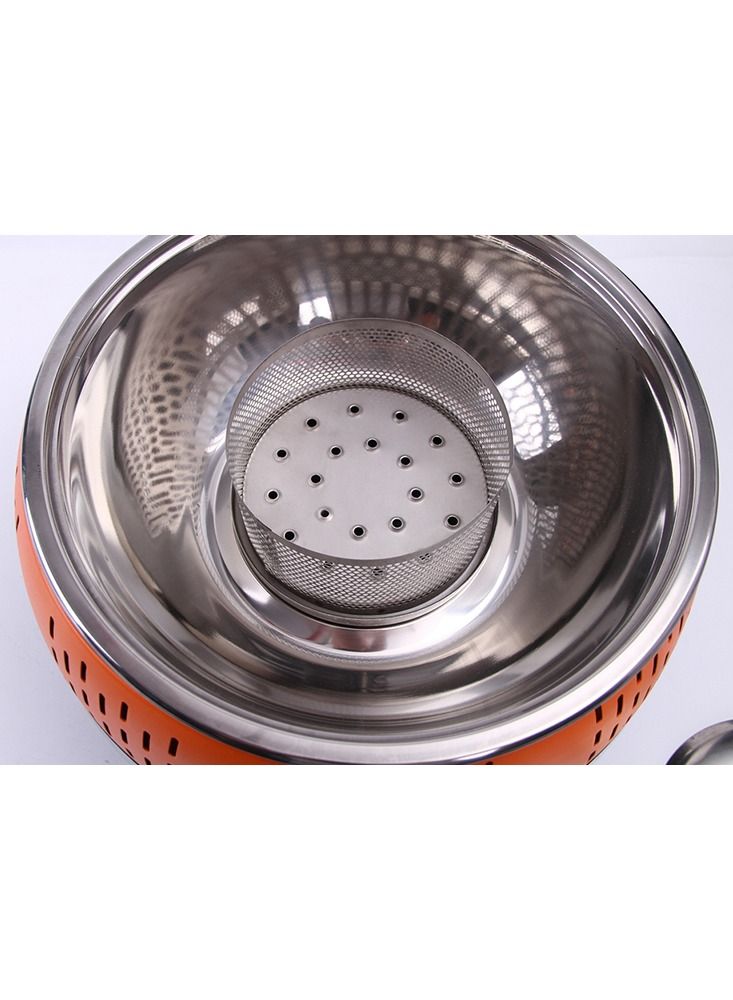 DubaiGallery شواية فحم محمولة، شواية باربكيو قابلة للطي، شواية فحم، شواية باربكيو صغيرة، شواية خارجية رائعة للتخييم، مدمجة وخفيفة الوزن - Image 3