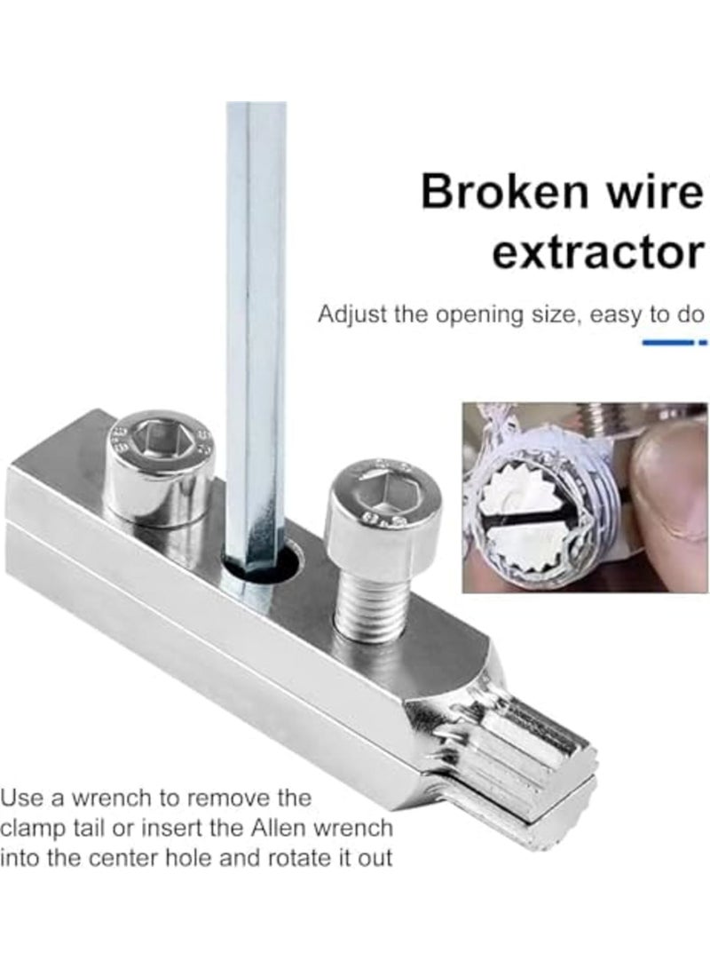 Faucet Installation and Removal Tools Set, Screw Extractor for Broken Pipes, Damaged Screw and Bolt Remover, Durable Extraction Tool for 1/2 Inch and 3/4 Inch Pipes, Essential Plumbing Repair Kit - Image 4