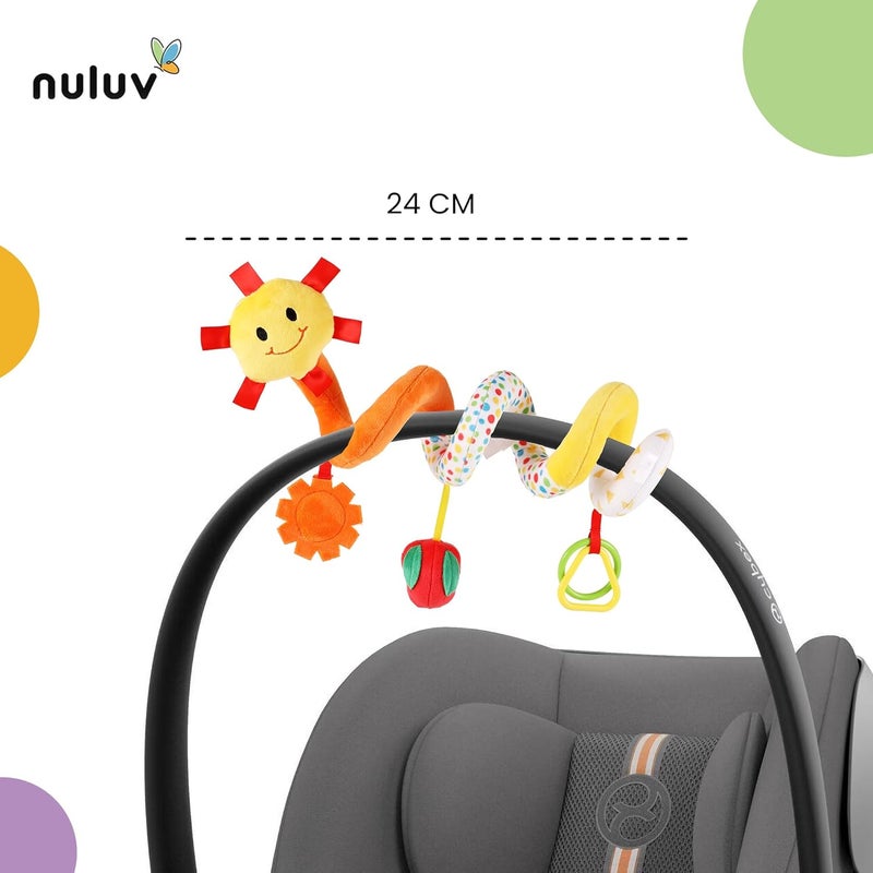 Nuluv Multicolor Spiral Stroller Toy for Kids - Image 2
