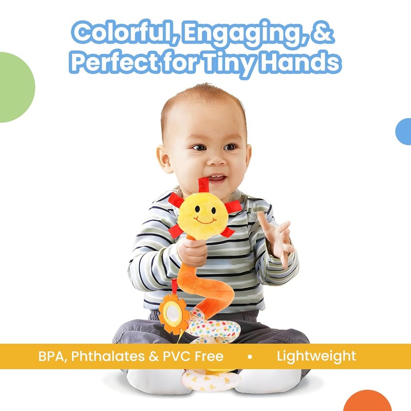 Nuluv Multicolor Spiral Stroller Toy for Kids - Image 5