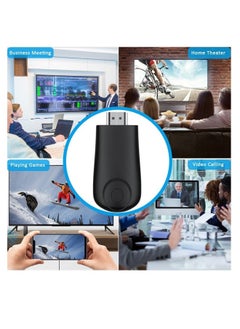 ماركة غير محددة مُرسل ومستقبل HDMI لاسلكي، محول عرض HDMI لاسلكي، محول عكس شاشة HDMI بدقة 1080 بكسل لعميل البث لهاتف i-Phone/i-Pad/Android/iOS/Windows/PC إلى تلفاز HD/شاشة/جهاز عرض  - Image 2