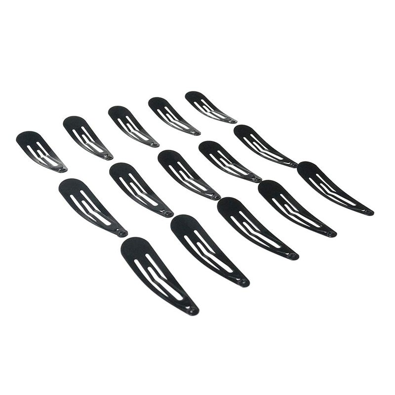 PIDOUDOU 40 Pack Black 2 Inch Barrettes Women Metal Snap Hair Clips Accessories - Image 3