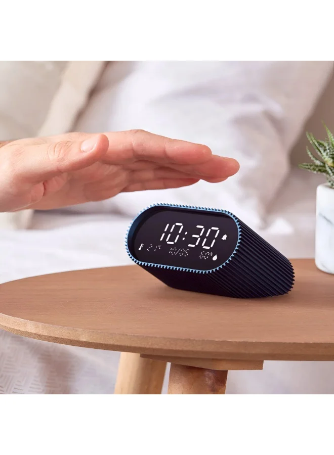 LEXON OCEAN BLUE Ray LCD Digital Alarm Clock With Thermometer And Hygrometer  | Best Price UAE