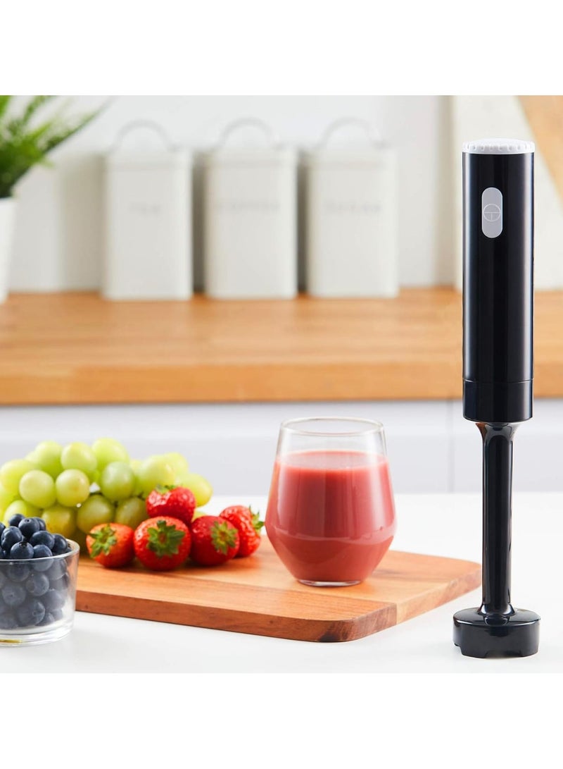 Stick Blender – Heavy-Duty Hand Blender with 2 Stainless Steel Blades for Mayonnaise, Vegetables & Fruit Juice 200W  - Image 4