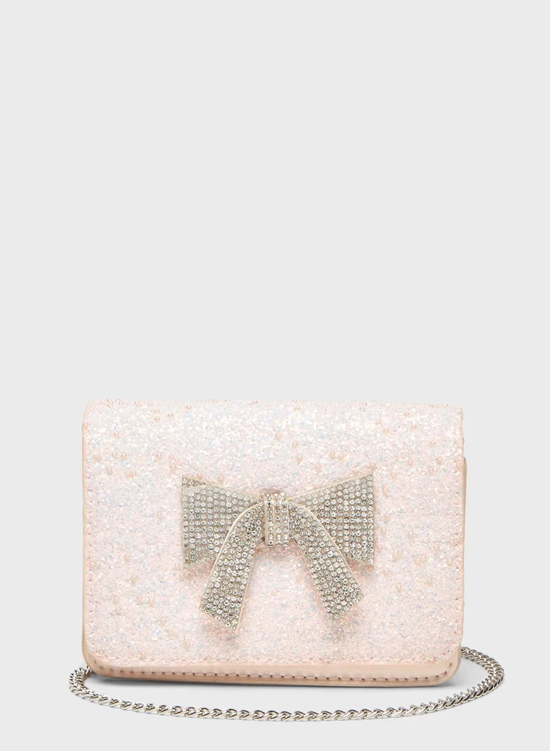 shoexpress Kids Top Handle Bow Detail Fashion Bag