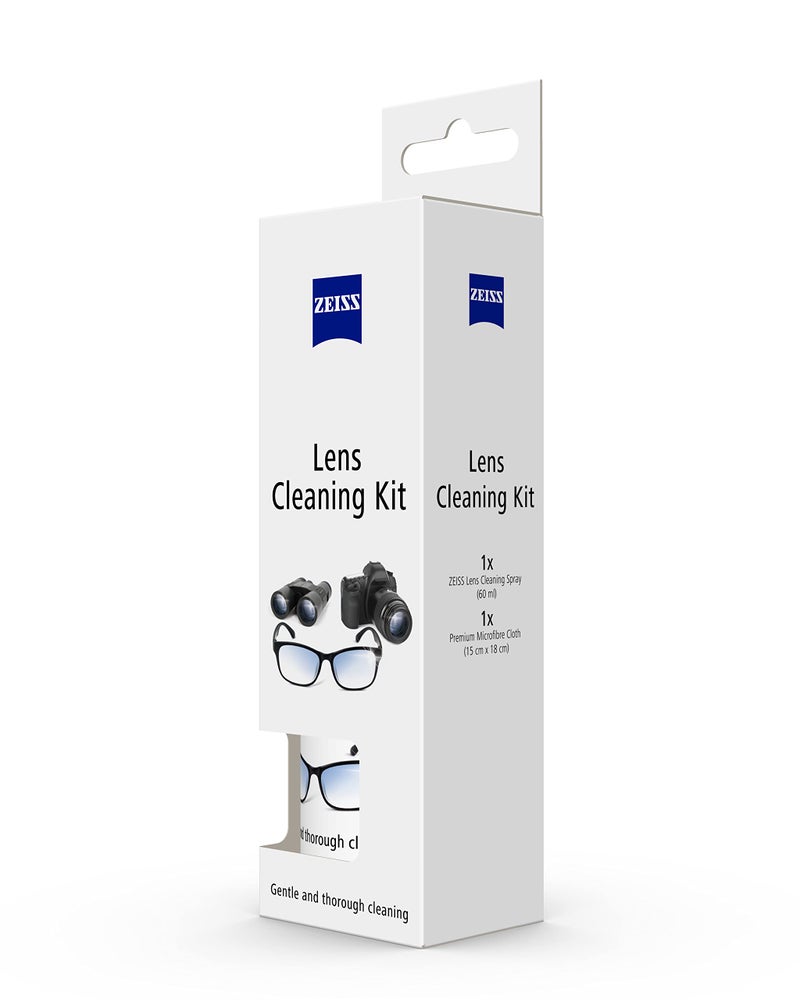 ZEISS Lens Cleaning Solution Kit 60ml with Microfiber Cloth- Pack of 1 | Perfect Lens Cleaner for Spectacles, Eyeglasses, Sunglasses, Camera Lenses and Binoculars - Image 2
