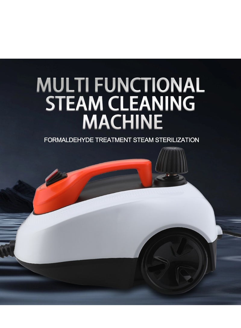 Steam Cleaner Cleaning Machine 1800W with 1.6L Water & Versatile Accessories, Household Steam Broom for Carpets, Windows, Glass and Curtains - Image 2